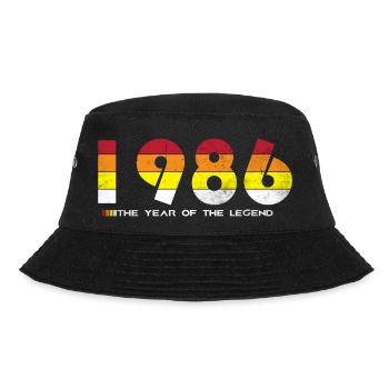 Millésime 1986 - L’Année de la Légende - Rétro 38 - Bob - noir - Devant - Lela (165cm)