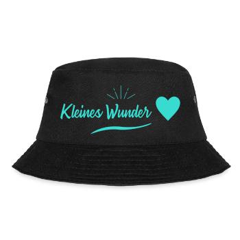 Pregnancy - Small Miracle - Bucket Hat - black - Front - Lela (165cm)
