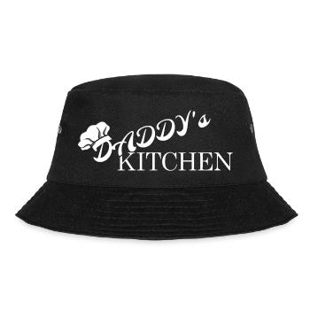 DADDY´s KITCHEN - Bucket Hat - Schwarz - Vorne - Lela (165cm)