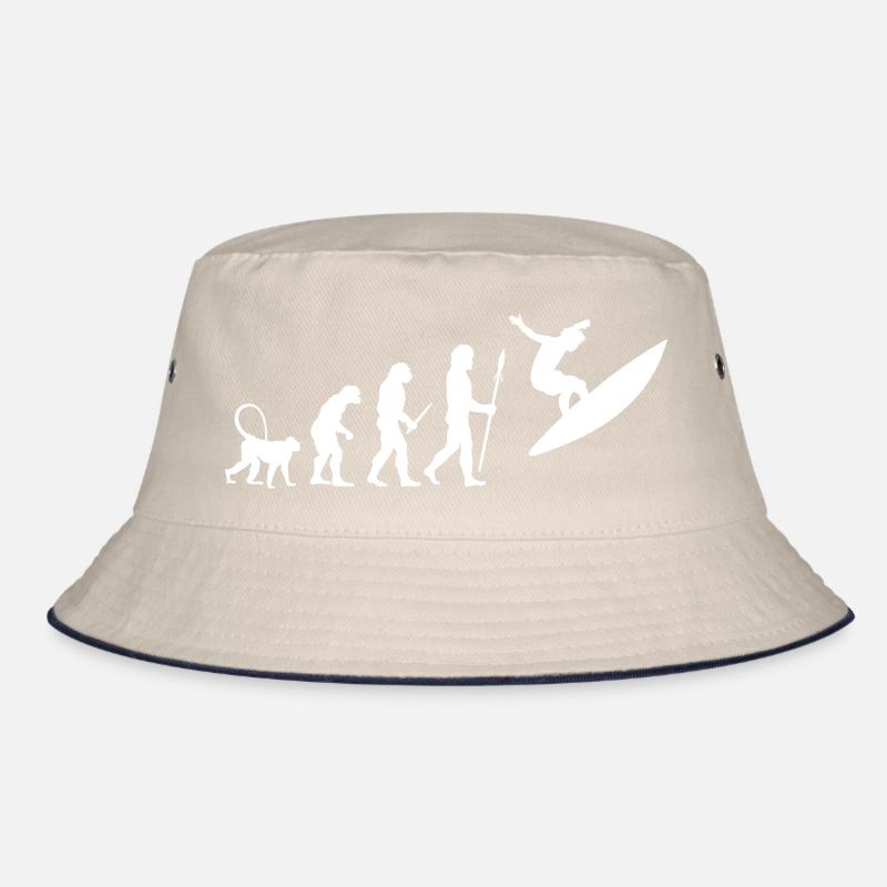 Entwicklung des Surfens Bucket Hat