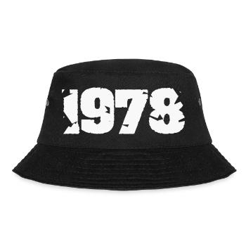 1978 - Bucket Hat - Schwarz - Vorne - Lela (165cm)