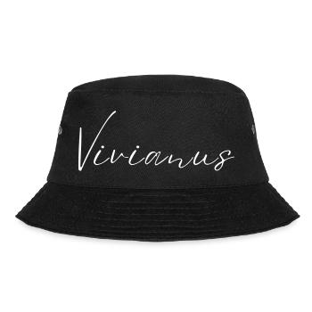Vivianus Name T-Shirt Gift for Men - Bucket Hat - black - Front - Lela (165cm)