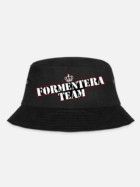 Formentera Team - Bucket Hat - Schwarz
