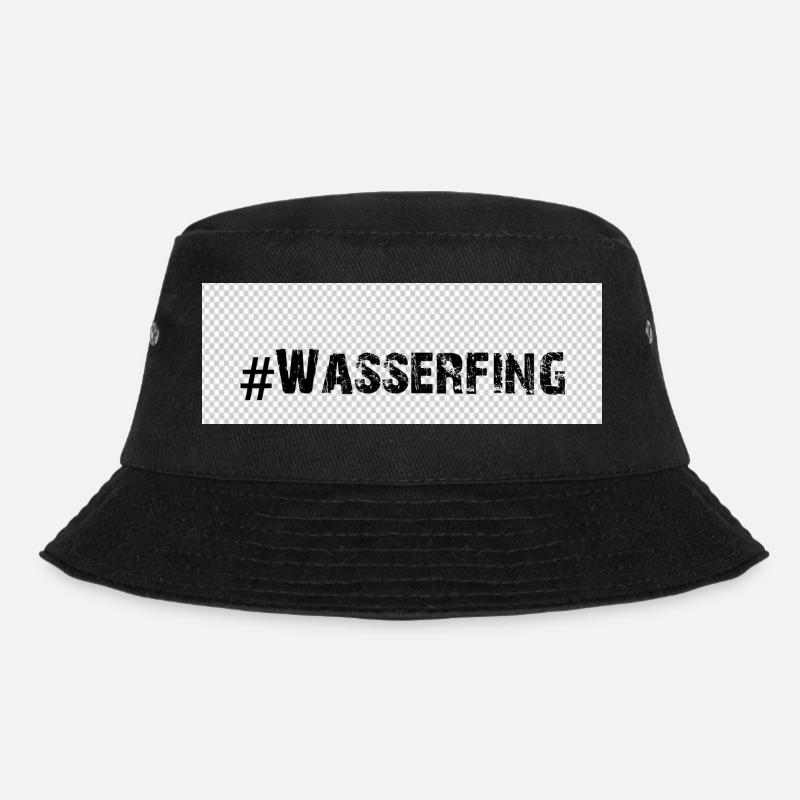 Wasserfing - Bucket Hat - Schwarz