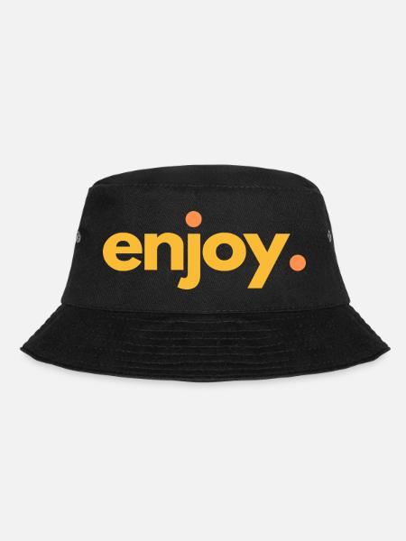 ENJOY.04 - Bucket Hat - Schwarz