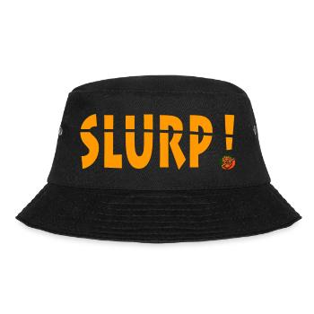 Vibrant Slurp Exclamation Graphic Design - Bucket Hat - black - Front - Lela (165cm)