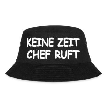 Chef - Bucket Hat - Schwarz - Vorne - Lela (165cm)