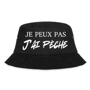 je peux pas j'ai pêche - Bob - noir - Devant - Lela (165cm)