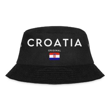 Croatian flag, Croatian pride - Bucket Hat - black - Front - Lela (165cm)