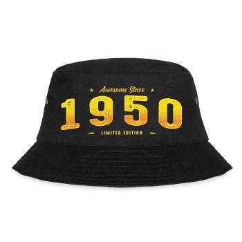 Génial Depuis 1950 Année De Naissance - Millésime 75ème - Bob - noir - Devant - Lela (165cm)