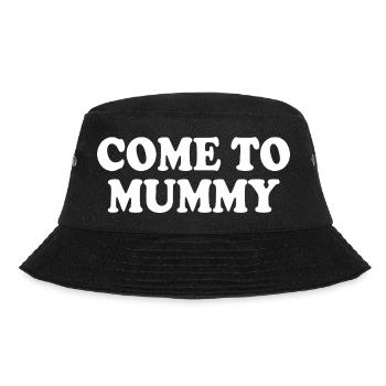 come to mummy - Bucket Hat - Schwarz - Vorne - Lela (165cm)