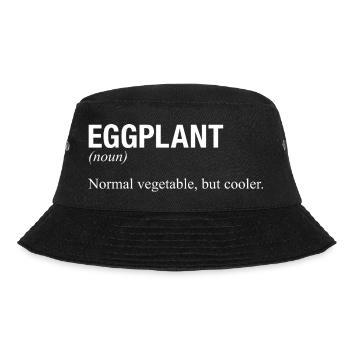 EGGPLANT Aubergine - Bucket Hat - black - Front - Lela (165cm)