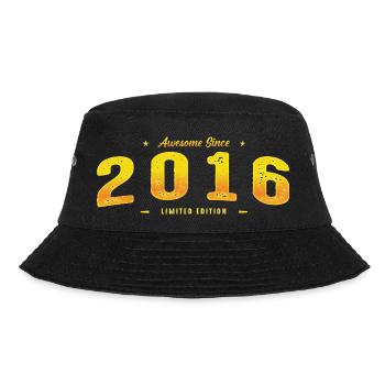 Awesome Since 2016 - 9th Birthday Limited Edition - Bucket Hat - black - Front - Lela (165cm)