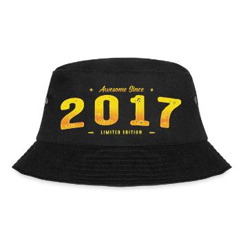 Vintage 2017 Limited Edition - 8th Birthday - Bucket Hat - black - Front - Lela (165cm)