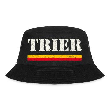 Trier - Bucket Hat - Schwarz - Vorne - Lela (165cm)