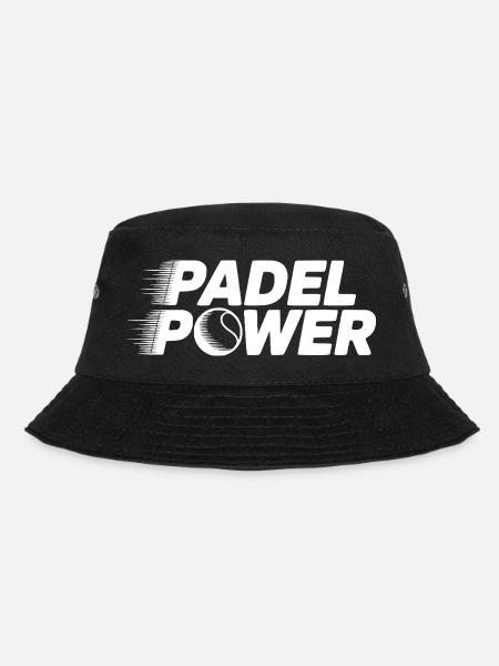 Padel Power - Bucket Hat - black