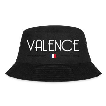 Valenz - Bucket Hat - Schwarz - Vorne - Lela (165cm)