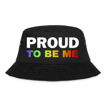 Vibrant Pride Empowerment Design - Bucket Hat - black - Front - Lela (165cm)