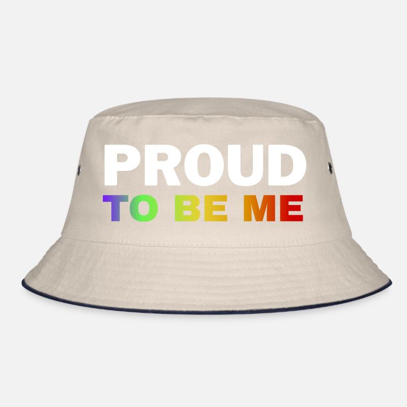 Lebendiges Pride-Empowerment-Design Bucket Hat