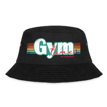 Gym Time – No Excuses Fitness Design Fitnessstudio - Bob - noir - Devant - Lela (165cm)