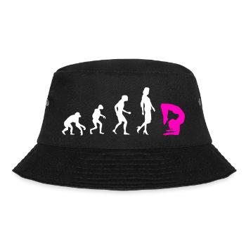 Zitat Für Einen Schlangenmensch - Bucket Hat - Schwarz - Vorne - Lela (165cm)