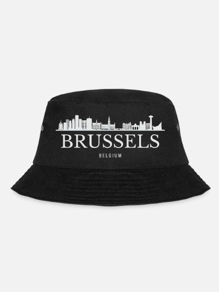 Silhouette de Bruxelles, Bruxelles Belgique - Bob - noir