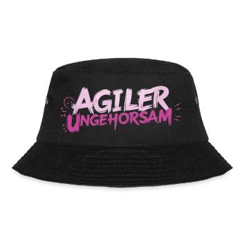 Agile disobedience - Bucket Hat - black - Front - Lela (165cm)