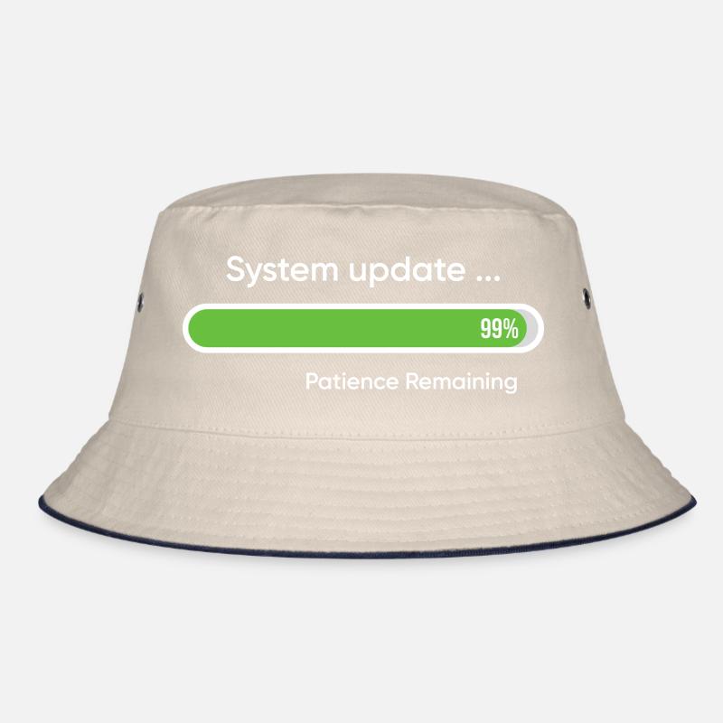 System-Update 99% verbleibende Geduld Bucket Hat