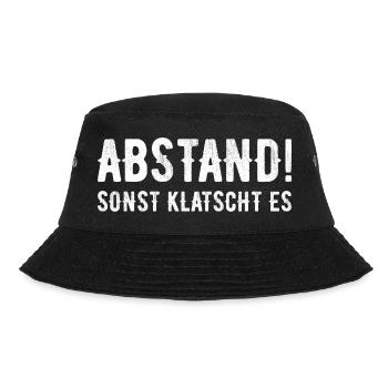 Distance otherwise it will clap - Bucket Hat - black - Front - Lela (165cm)