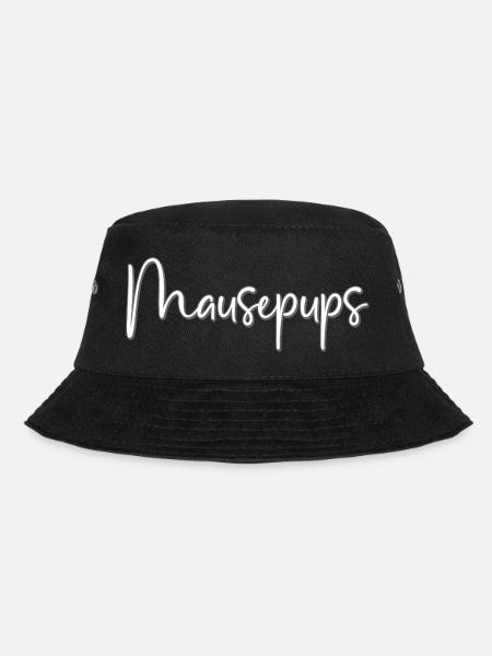 Mausepups Kosename - Bucket Hat - Schwarz