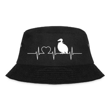 Geier - Bucket Hat - Schwarz - Vorne - Lela (165cm)