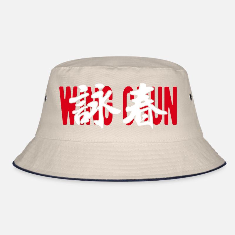 Wing Chun Chinesische Kampfkunst Bucket Hat