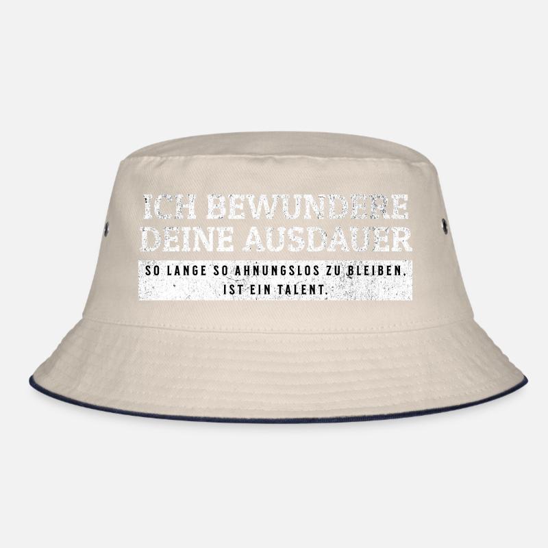 SARKASMUS - Ahnungslos zu bleiben ist ein Talent Bucket Hat