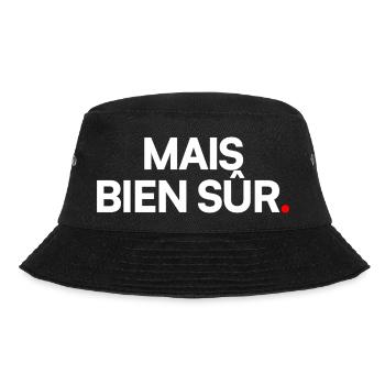 MAIS BIEN SÛR | Expression humour minimaliste - Bob - noir - Devant - Lela (165cm)