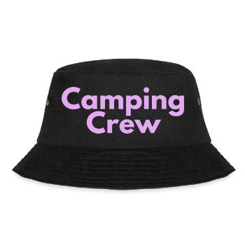 Camping Crew - Bucket Hat - Schwarz - Vorne - Lela (165cm)
