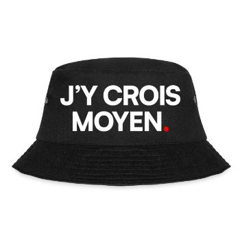 J’y crois moyen - Bob - noir - Devant - Lela (165cm)