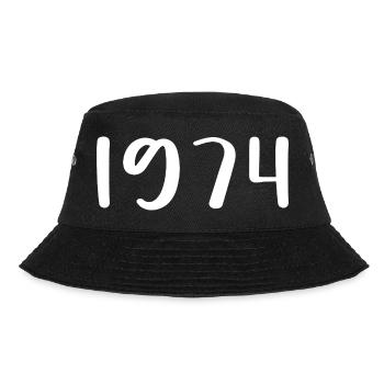 1974 Limited Edition 52nd Birthday 1974 - Bucket Hat - black - Front - Lela (165cm)