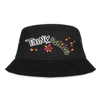 Think Positive - Bucket Hat - black - Front - Lela (165cm)