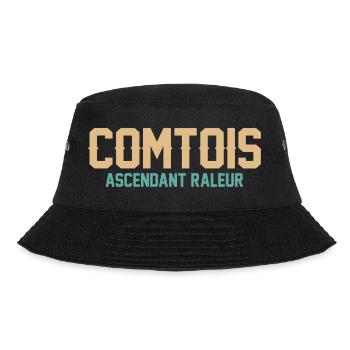 Comtois Ascendant Raleur T-Shirt Cadeau Humour - Bob - noir - Devant - Lela (165cm)