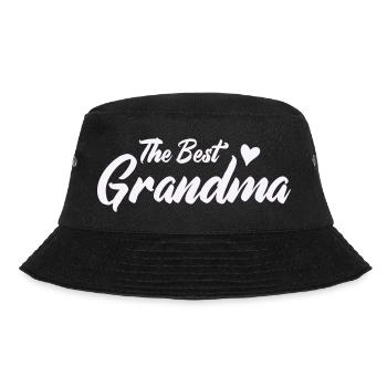 Meilleur design de cœur de grand-mère - Bob - noir - Devant - Lela (165cm)