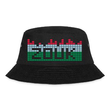 Neues Erinnerungen & T-Shirts zouk - Bucket Hat - Schwarz - Vorne - Lela (165cm)