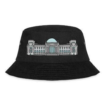 Reichstag building BERLIN c - Bucket Hat - black - Front - Lela (165cm)