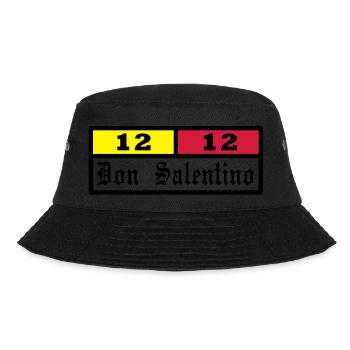 Don Salentino12 Rettangolo by Fantomissimo - Bucket Hat - Schwarz - Vorne - Lela (165cm)