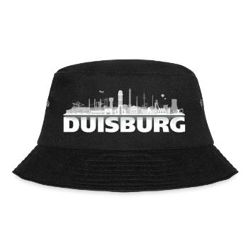 duisburg_city_hell01 detail - Bucket Hat - Schwarz - Vorne - Lela (165cm)