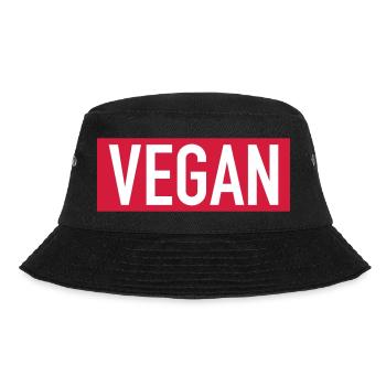 Vegan deluxe - Bucket Hat - Schwarz - Vorne - Lela (165cm)