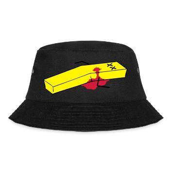 Pommes - Bucket Hat - Schwarz - Vorne - Lela (165cm)