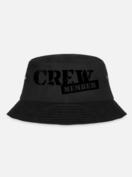 crew member - Bucket Hat - Schwarz