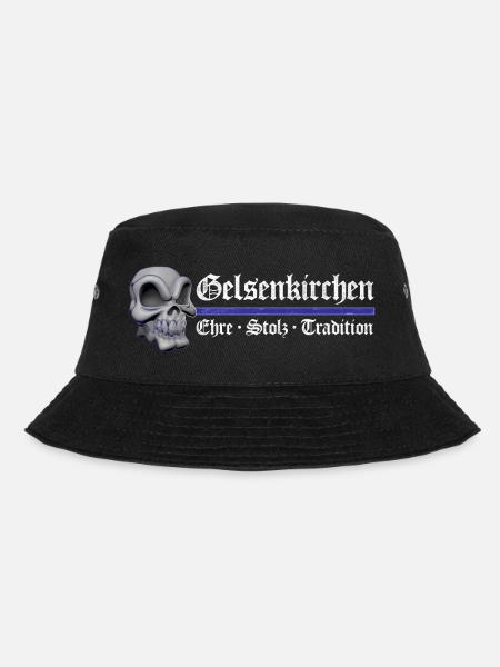 Gelsenkirchen - Ehre Stolz Tradition - Bucket Hat - Schwarz