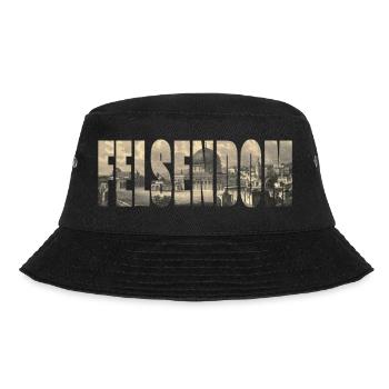 Dome of the Rock in Ottoman times - Bucket Hat - black - Front - Lela (165cm)