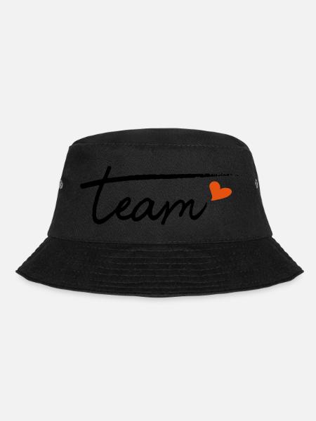 Team - Bucket Hat - black
